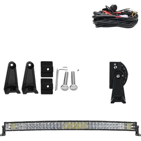 Barra de luces, doble fila, 52 pulgadas (1/2)
