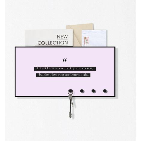 Portachiavi da parete e lavagna magnetica organizer Key Success (1/4)