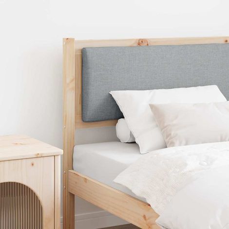 vidaXL Tête de lit Marron Bois massif en pin (1/5)