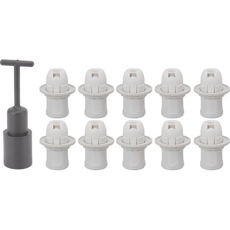 Support de lampe E14 – blanc – douille à bougie – sûr – salle à manger – HEEPDD (1/5)