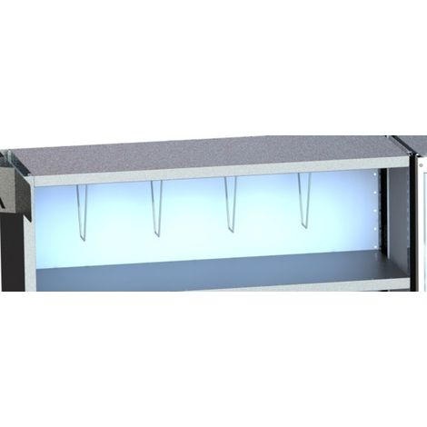 PROVOST - Séparateur fil galvanisé pour rayonnage Proclass - Lot de 10 unités