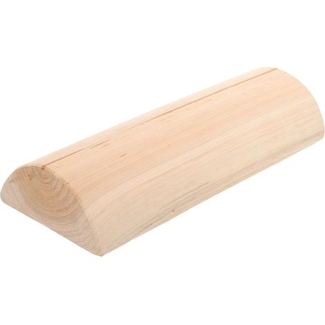 Nackenstützkissen Ergonomisch aus Massivem Holz Verschleißfestes Saunakissen mit (1/5)