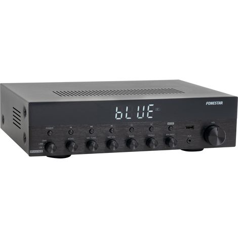 Amplificatore stereo Bluetooth, USB/MP3, Radio FM, Hifi 30+30w RMS Fonestar As-303030