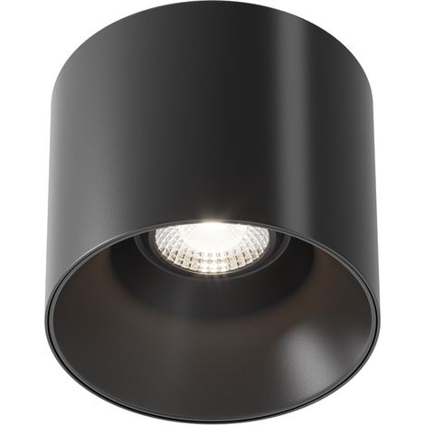 Maytoni Technical plafoniera Alfa LED 15W 4000K nera 10cm (1/2)