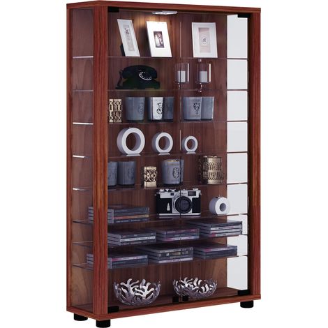 Vetro di legno Stand Showcase Lumo Mini 90x59x18 - VCM