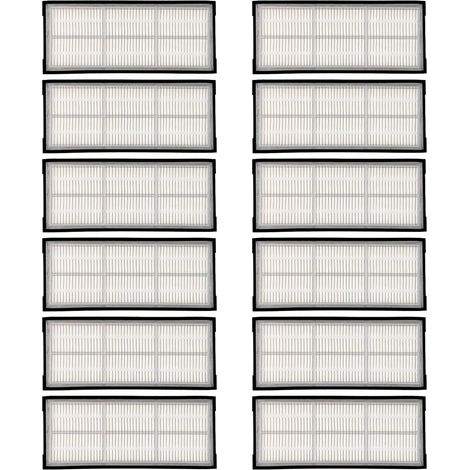 (12 Stück) HEPA-Filter für Roborock S7 S7+ S7 MaxV S7 MaxV Plus S7 MaxV Ultra S8 Pro Ultra S8 S8+, Roboter-Staubsauger-Filter-Zubehör-Kit, Ersatzteile 12 Filter (1/5)