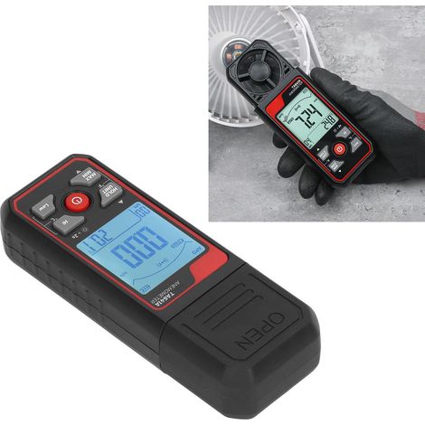 Anémomètre de haute précision TA641A, appareil de mesure du volume de vent portatif (1/5)