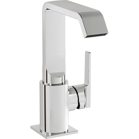 Vitra Suit Single Lever Side Action Basin Mixer Tap - Chrome (1/5)
