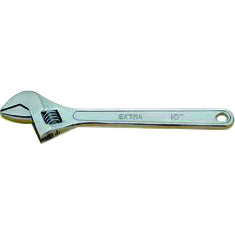 FPLUS llave inglesa 12p. extra 300 mm. , Longitud 300 mm ancho 0 hasta 3.6 mm ajustable Acero Cromado.