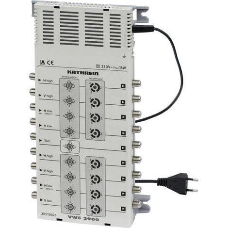 Amplificatore kathrein SAT 24 dB 8 canali distribuzione