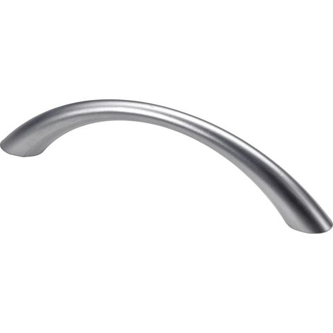 Hettich Möbelgriff Aluminium Optik 10 x 112,5 x 26,5 - 1 Stück Möbelgriffe