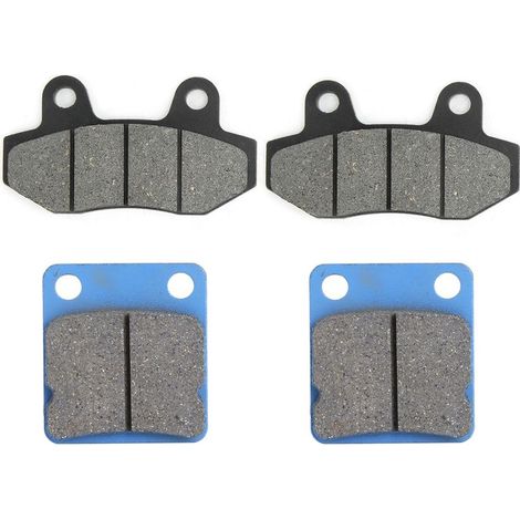 Plaquettes de frein avant et arrière compatibles avec les motos tout-terrain de 50, 90, 110, 125, 140, 150 et 160 cm³. (1/5)