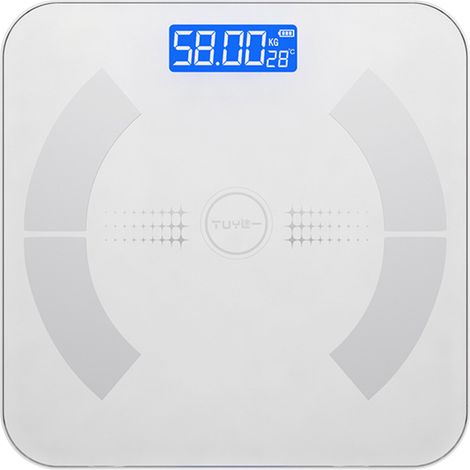 báscula electrónica de alta capacidad (180 kg), mediciones precisas, alimentación solar USB, para uso doméstico y profesional. (1/5)