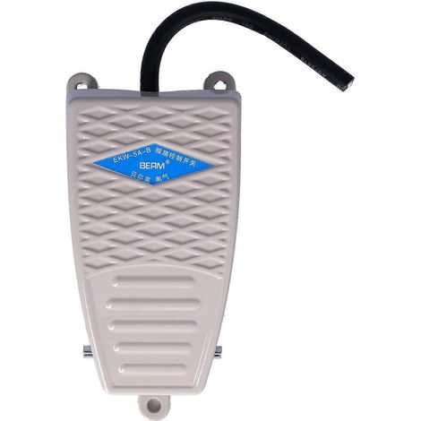 BERM Fußschalter, rutschfest, aus Aluminiumlegierung, fußbetätigter Pedalregler, AC 380 V, DC 220 V (1/4)