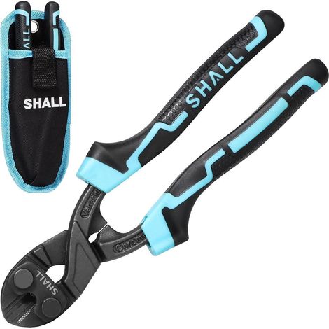Mini-Bolzenschneider 8 Zoll mit Gürteltasche, ergonomischer Griff (1/5)