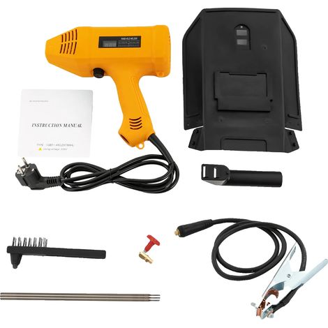 Soudeur portatif à main, puissance de sortie de 3000W, tension d'entrée de 220V, comprend une boîte à outils (1/2)