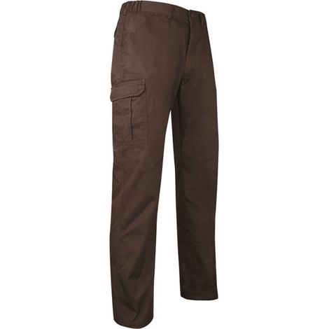 Pantalón de ante - Multibolsillos - Talla 44