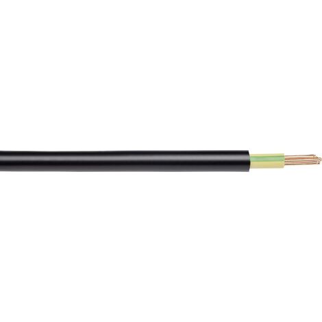 Câble de mise à la terre HELU 32005 SW NYY-J-RM 1 x 25 mm² noir Marchandise vendue au mètre X74240 (1/3)