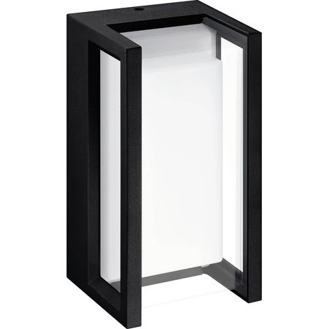 Philips Pyrona applique LED esterna nera 12 W (1/4)