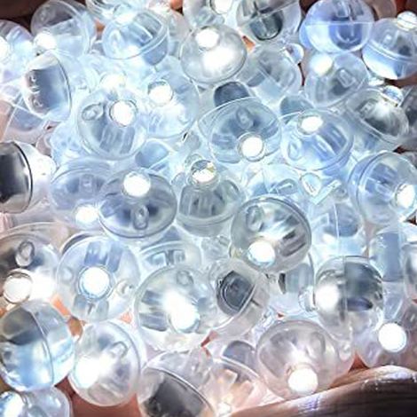1 Pince à cheveux LED, lumière jaune chaude, design compact, décoration pour mariage, fête, bureau (1/5)
