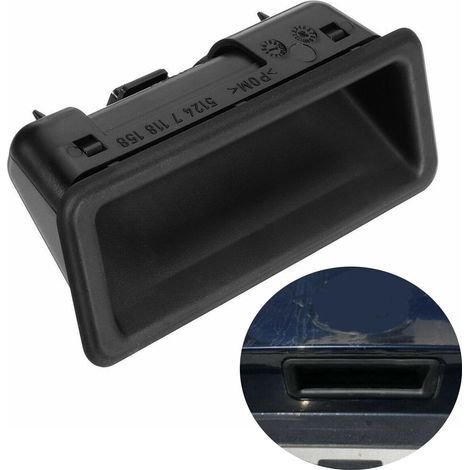 Interrupteur de hayon 51247118158, bouton poussoir de hayon pour BMW E82 E88 E90 E91 E92 E93 E60 E61 X1 X5 X6 (1/5)