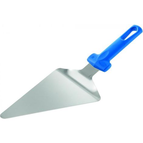 Paletta spatola triangolare per pizza impasto chiusa in acciaio inox gimetal