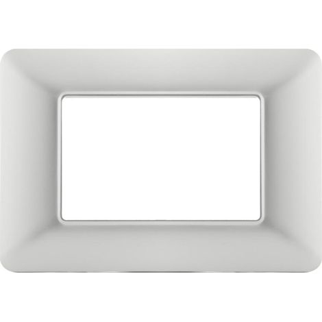 Technopolymer platte joy kompatibel bticino matix am4803msl 3 module silber - m8003-05