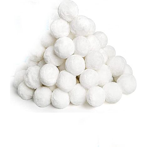 700g billes filtrantes piscine, média fibre, remplacent 25kg sable (1/5)