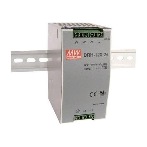 MW Mean Well Clip de sujeción para carril DIN de plástico duradero
