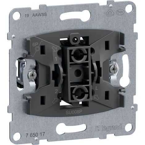 Legrand EINSATZ TASTER MIT WECHSELKONT (765017 SEANO) (1/5)