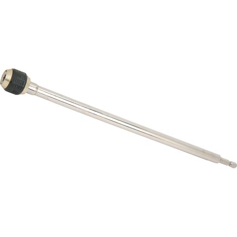 Adaptateur à changement rapide pour foret électrique, connecteur 1/4 po, tige hexagonale, outil convertisseur escamotable, 300 mm / 11,8 po (1/5)