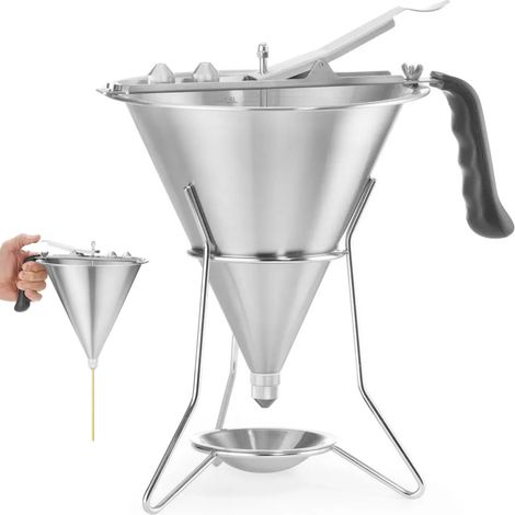 Pistola dosatrice in acciaio per salse e creme - Hendi 551806 (1/5)