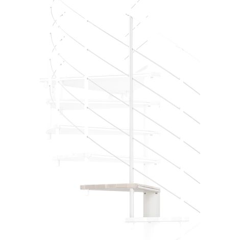 Minka Höhenerweiterung für Fusion 140cm Durchmesser Weiß Weiß