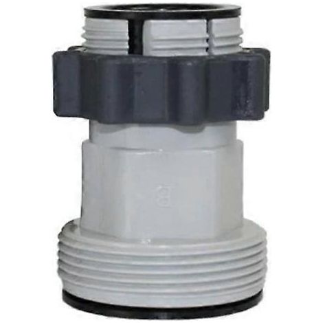 Adaptateur pour tuyau de piscine Intex 10722, 1,5" se connecte à une vanne de piscine de 1,25" de diamètre. Accessoires : 1 pièce ( ) (1/5)