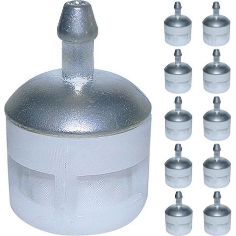10 Pieces Fuel Filters for Stihl HS87 HS86 HS85 HS82 HS81T Hedge Trimmer, Fuel Filter Replacement Parts (1/5)