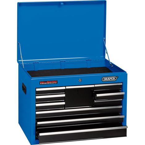 Draper 26-Inch 10-Drawer Heavy-Duty Steel Tool Chest with Locking Mechanism, Model 14937 (1/5)