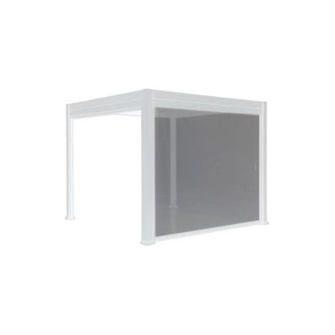 Tenda oscurante autoavvolgente in texitilene 4mt antracite per pergola Arizona
