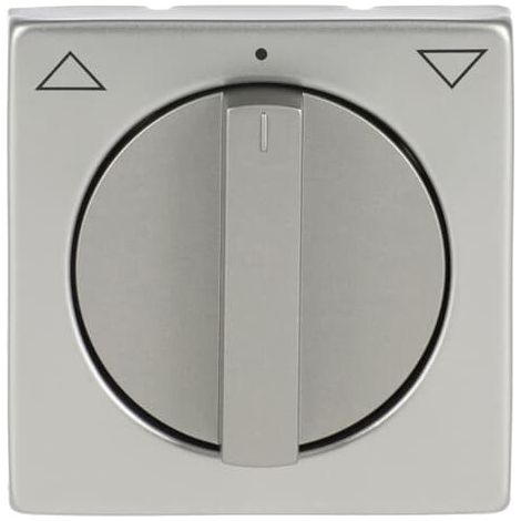 Busch-Jaeger Disco centrale con simbolo stampato "Frecce" per persiana, manopola acciaio inox - pur edelstahl (1740-866), 2CKA001710A3748