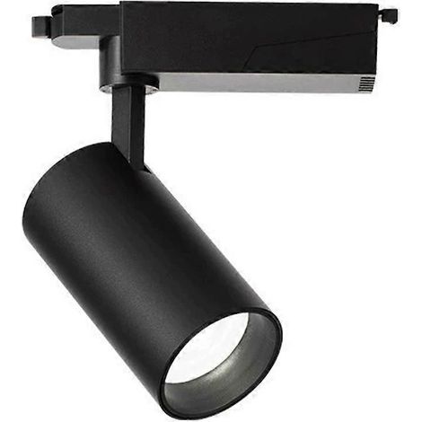 Projecteur LED COB 25 W à zoom réglable pour rail d'éclairage, idéal pour la décoration de magasins de vêtements et d'expositions. (1/5)
