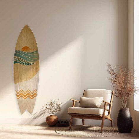 Planche de surf décorative Malibu (1/4)