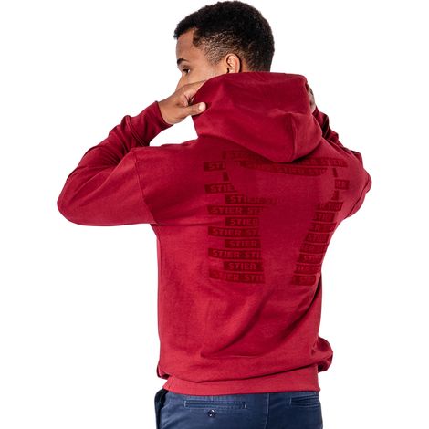STIER Hoodie M Deep Red (1/5)