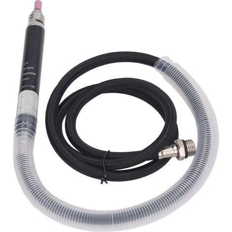 Pneumatischer Stift-Geradschleifer-Satz aus Aluminiumlegierung, Drehzahl einstellbar, hohe Rundlaufgenauigkeit, 65.000 U/min, 1/4-Zoll-Anschluss (1/5)