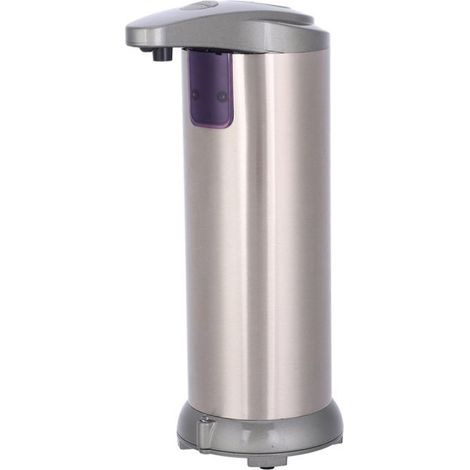 Distributeur Savon - Infrarouge Sans Contact - Double Bouton - Pour Salle De Bain Et Cuisine - 1 Pièce (1/5)