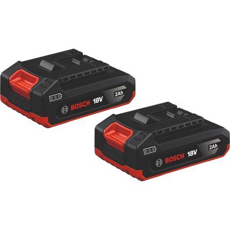 Kit de batteries Bosch 2x GBA 18V-20 Professional 18 V 2,0 Ah Li-Ion AMPShare (2x 1600A03K19) (1/5)