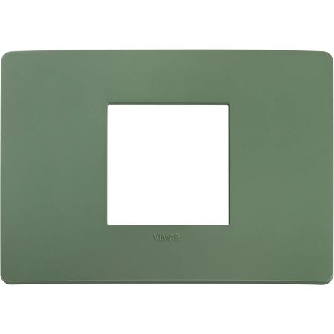 Placca Vimar Plana Up 2M salvia matt 14652U.17