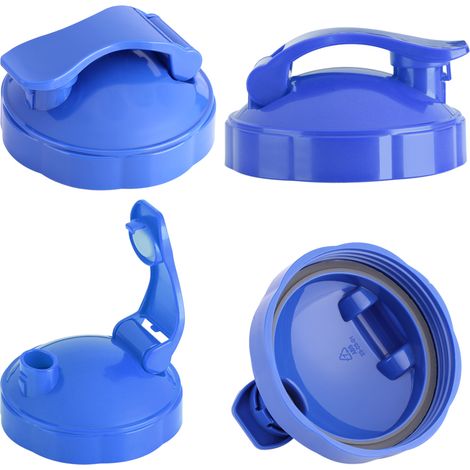 Stück Dichtungs-Klappdeckel-Ersatz für 600-W- und 900-W-Entsafterflaschen, blau (1/5)