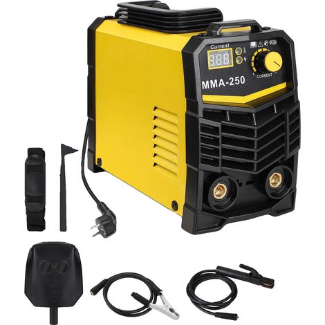 Soudage à l'arc, sortie 250A, design portable, Jaune (1/2)