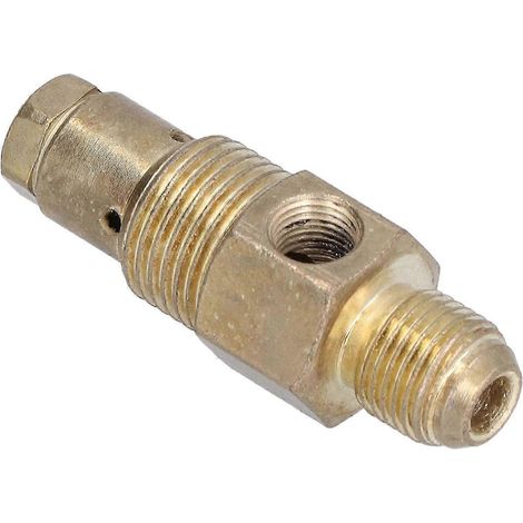 Clapet anti-retour métallique droit unidirectionnel pour compresseur d'air, accessoire de rechange 21 mm x 16 mm x 10 mm, référence 327 (1/3)