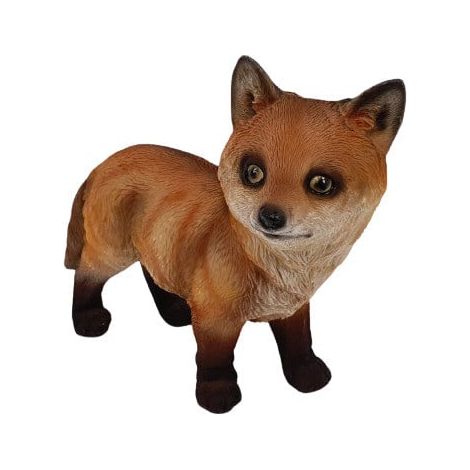 Dekofigur Fuchs stehend 21 x 8 x 26 cm Gartenfiguren