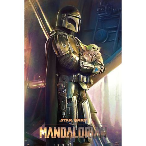 Poster Star Wars The Mandalorian Clan of Two 61x91.5cm.